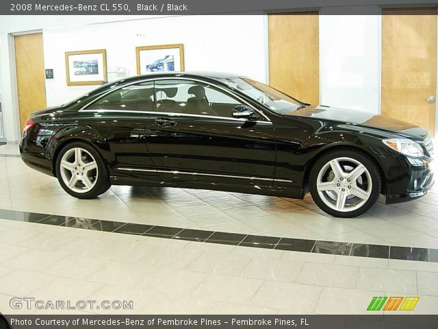 2008 Mercedes-Benz CL 550 in Black