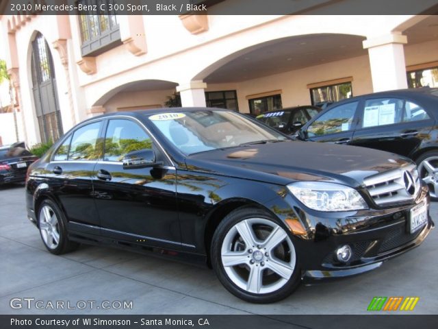 2010 Mercedes-Benz C 300 Sport in Black