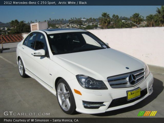 2012 Mercedes-Benz C 250 Sport in Arctic White