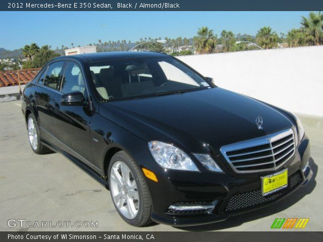 2012 Mercedes-Benz E 350 Sedan in Black
