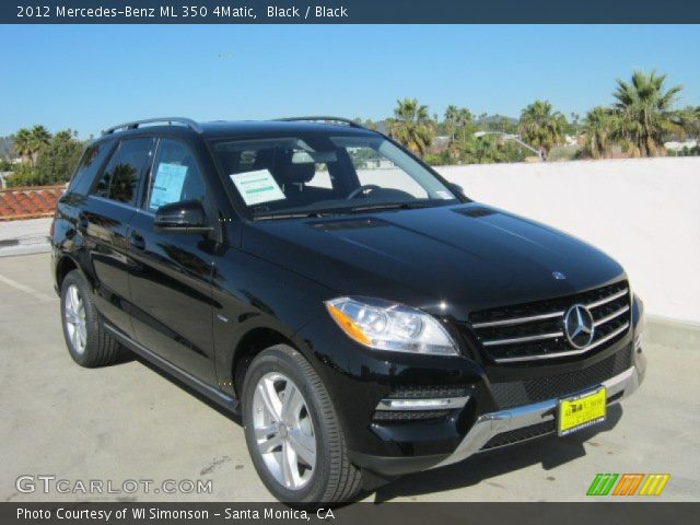2012 Mercedes-Benz ML 350 4Matic in Black