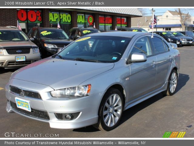 2008 Mitsubishi Lancer GTS in Apex Silver Metallic