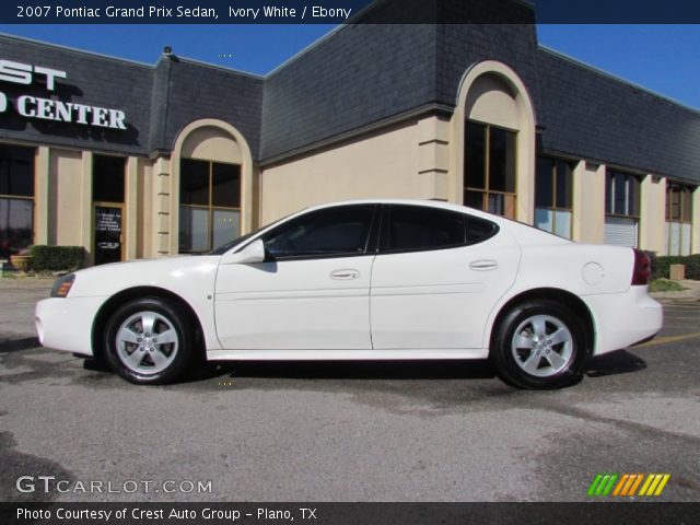 2007 Pontiac Grand Prix Sedan in Ivory White