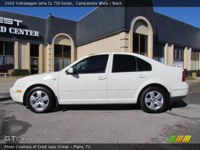 2003 Volkswagen Jetta GL TDI Sedan in Campanella White