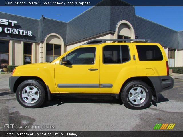 2005 Nissan Xterra S in Solar Yellow