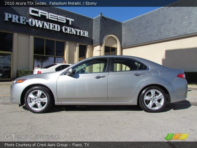 2010 Acura TSX Sedan in Palladium Metallic