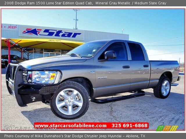 2008 Dodge Ram 1500 Lone Star Edition Quad Cab in Mineral Gray Metallic