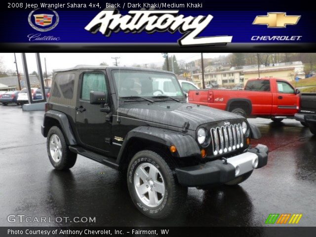 2008 Jeep Wrangler Sahara 4x4 in Black