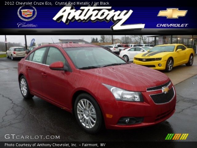 2012 Chevrolet Cruze Eco in Crystal Red Metallic