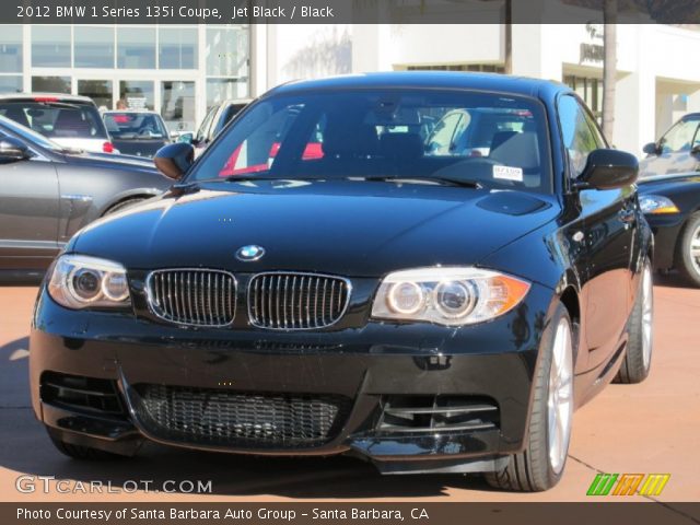 2012 BMW 1 Series 135i Coupe in Jet Black