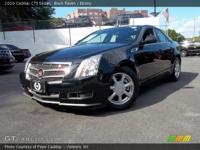 2009 Cadillac CTS Sedan in Black Raven