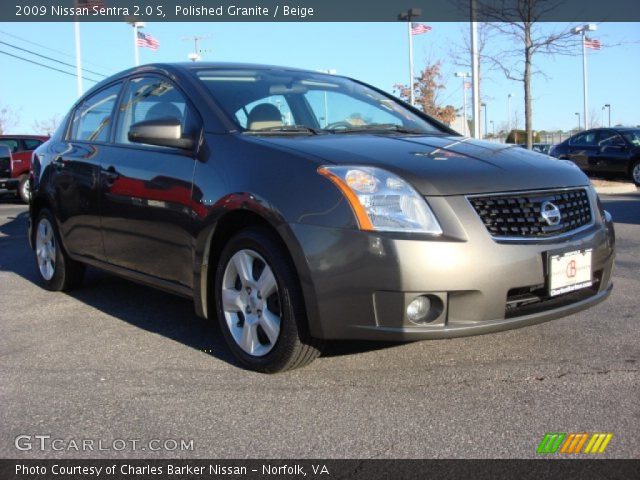 2009 Nissan Sentra 2.0 S in Polished Granite
