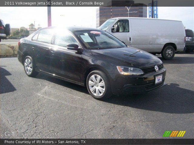 2011 Volkswagen Jetta SE Sedan in Black