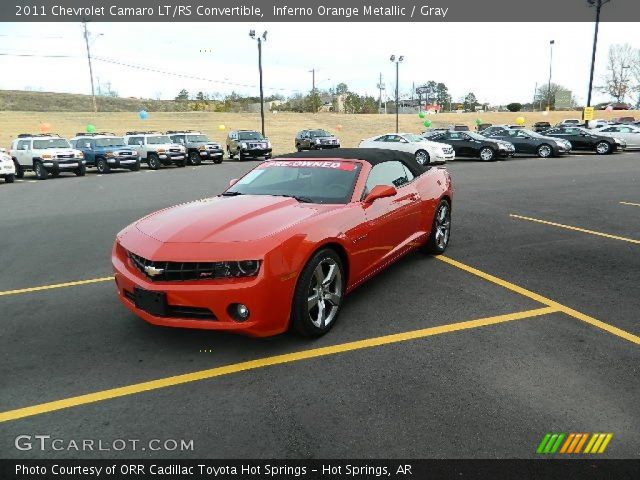 2011 Chevrolet Camaro LT/RS Convertible in Inferno Orange Metallic