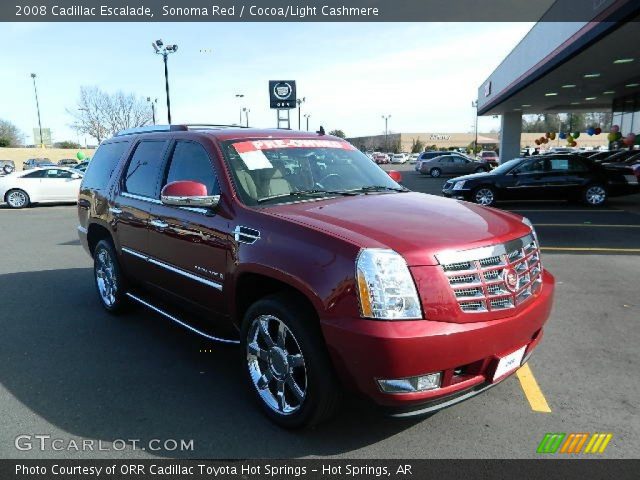 2008 Cadillac Escalade  in Sonoma Red
