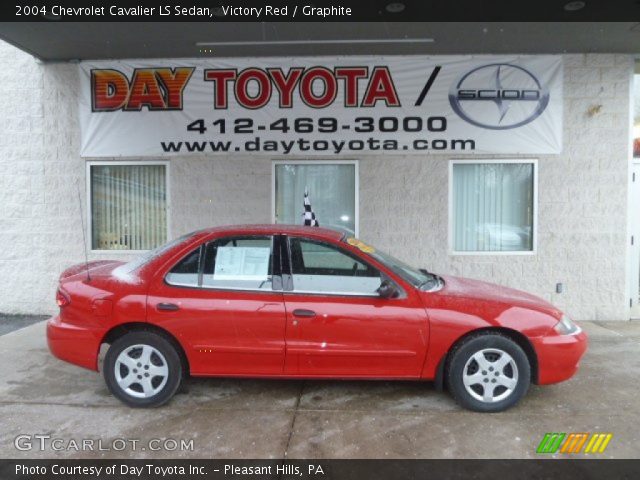 2004 Chevrolet Cavalier LS Sedan in Victory Red