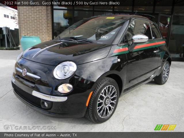 2012 Fiat 500 Gucci in Gucci Nero (Black)