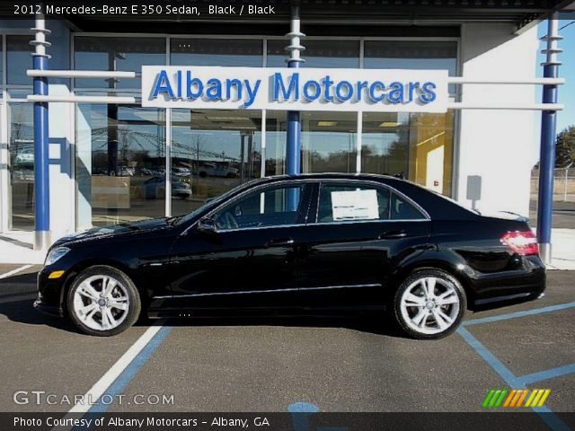 2012 Mercedes-Benz E 350 Sedan in Black