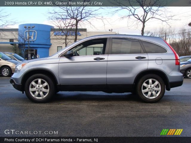 2009 Honda CR-V EX 4WD in Glacier Blue Metallic
