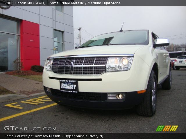 2008 Lincoln MKX AWD in Creme Brulee Metallic