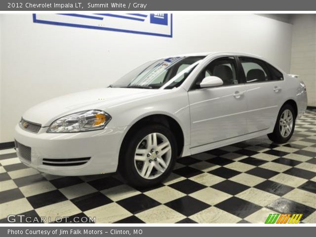 2012 Chevrolet Impala LT in Summit White