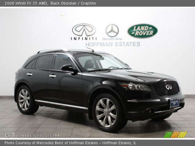 2006 Infiniti FX 35 AWD in Black Obsidian