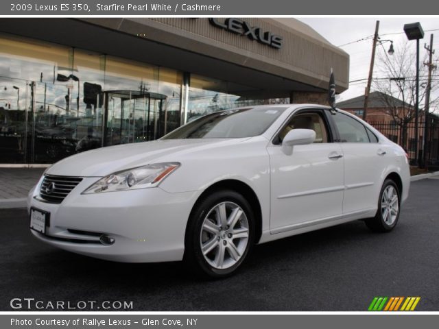 2009 Lexus ES 350 in Starfire Pearl White