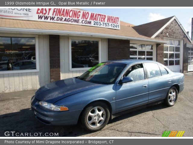 1999 Oldsmobile Intrigue GL in Opal Blue Metallic