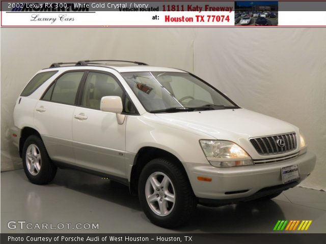 2002 Lexus RX 300 in White Gold Crystal