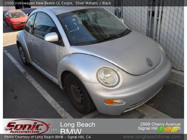 2000 Volkswagen New Beetle GL Coupe in Silver Metallic
