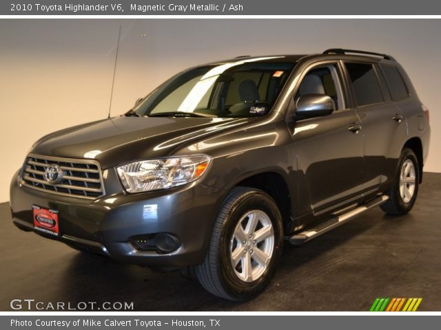 2010 Toyota Highlander V6 in Magnetic Gray Metallic