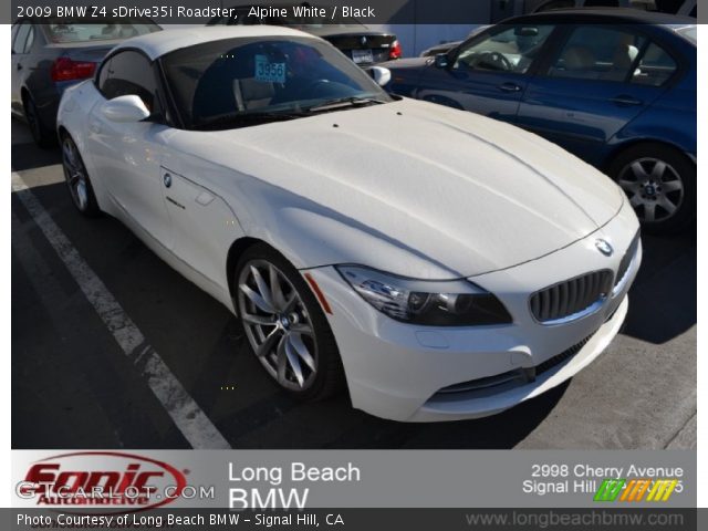 2009 BMW Z4 sDrive35i Roadster in Alpine White