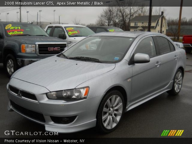 2008 Mitsubishi Lancer GTS in Apex Silver Metallic