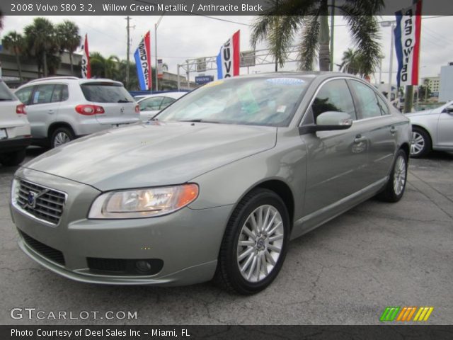 2008 Volvo S80 3.2 in Willow Green Metallic