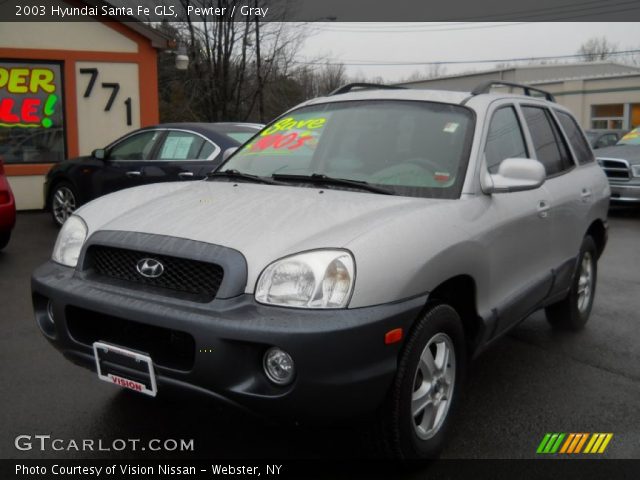 2003 Hyundai Santa Fe GLS in Pewter