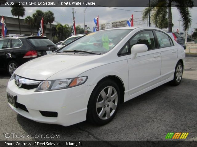 2009 Honda Civic LX Sedan in Taffeta White
