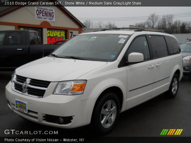 2010 Dodge Grand Caravan SXT in Stone White