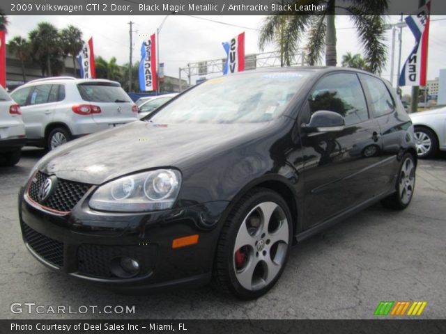 2009 Volkswagen GTI 2 Door in Black Magic Metallic