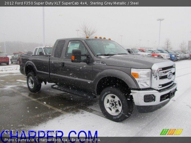 2012 Ford F350 Super Duty XLT SuperCab 4x4 in Sterling Grey Metallic