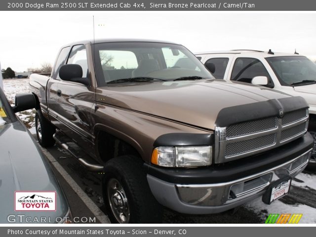 2000 Dodge Ram 2500 SLT Extended Cab 4x4 in Sierra Bronze Pearlcoat