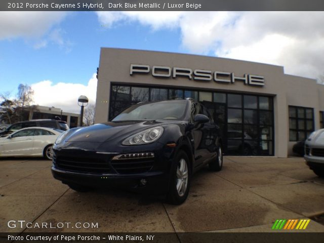 2012 Porsche Cayenne S Hybrid in Dark Blue Metallic