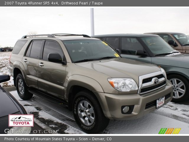 2007 Toyota 4Runner SR5 4x4 in Driftwood Pearl
