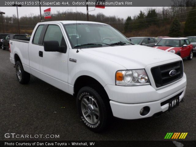 2008 Ford F150 STX SuperCab 4x4 in Oxford White