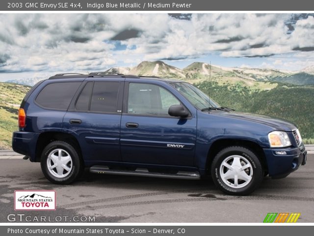 2003 GMC Envoy SLE 4x4 in Indigo Blue Metallic