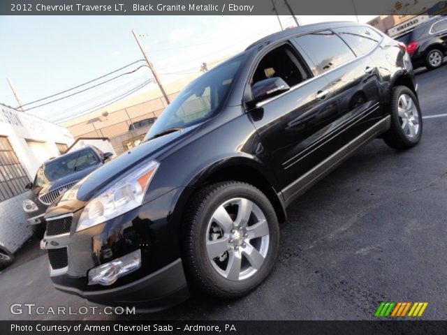 2012 Chevrolet Traverse LT in Black Granite Metallic