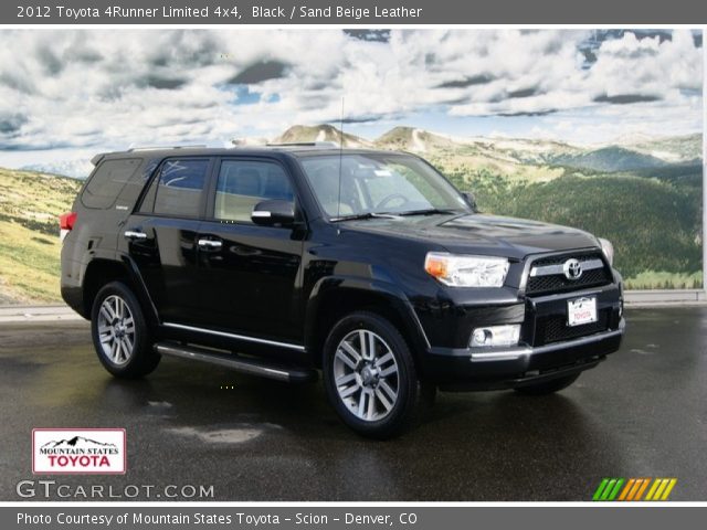 2012 Toyota 4Runner Limited 4x4 in Black