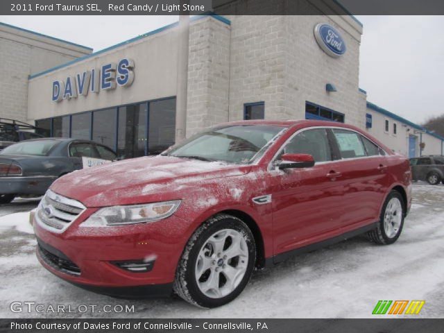 2011 Ford Taurus SEL in Red Candy