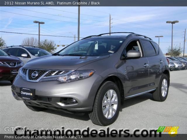 2012 Nissan Murano SL AWD in Platinum Graphite