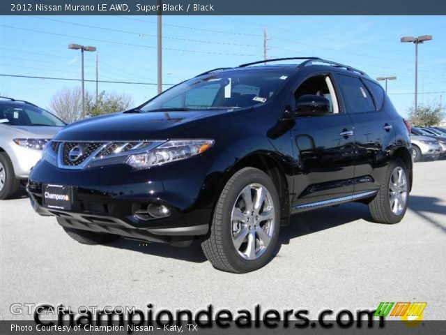 2012 Nissan Murano LE AWD in Super Black