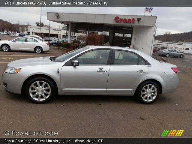2010 Lincoln MKZ AWD in Brilliant Silver Metallic